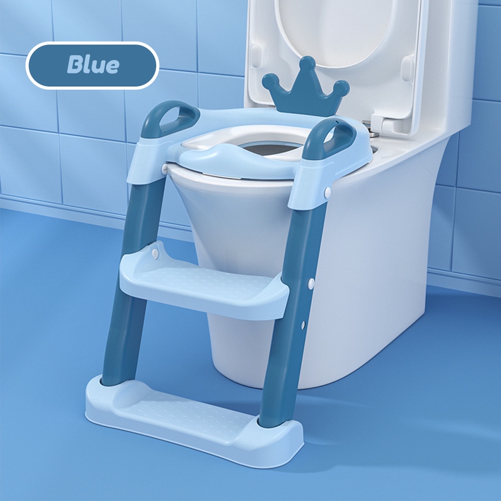 Realeos Premium Potty Toilet Bowl Potty Training Ladder Seat Adjustable ...