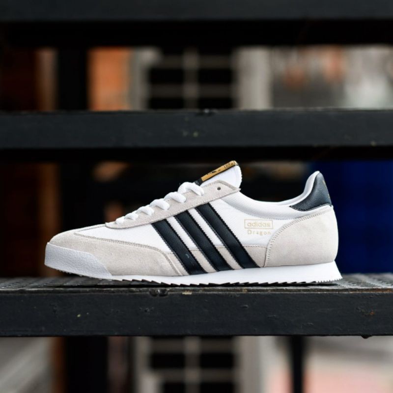 Adidas dragon white and black best sale