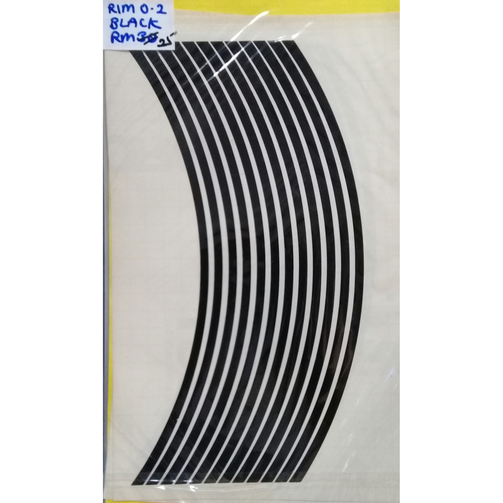 20230822-421 STICKER RIM 17INCH 24PIECES THICKNESS 0.2INCH BRAND ORACAL ...