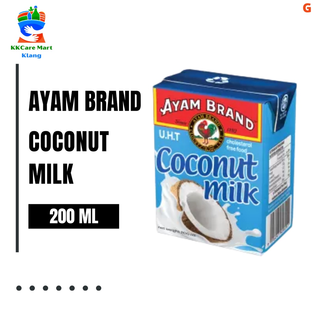 Ayam Brand - Coconut Milk 200ML | Shopee Malaysia