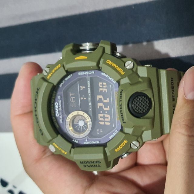 G shock rangeman discount olive