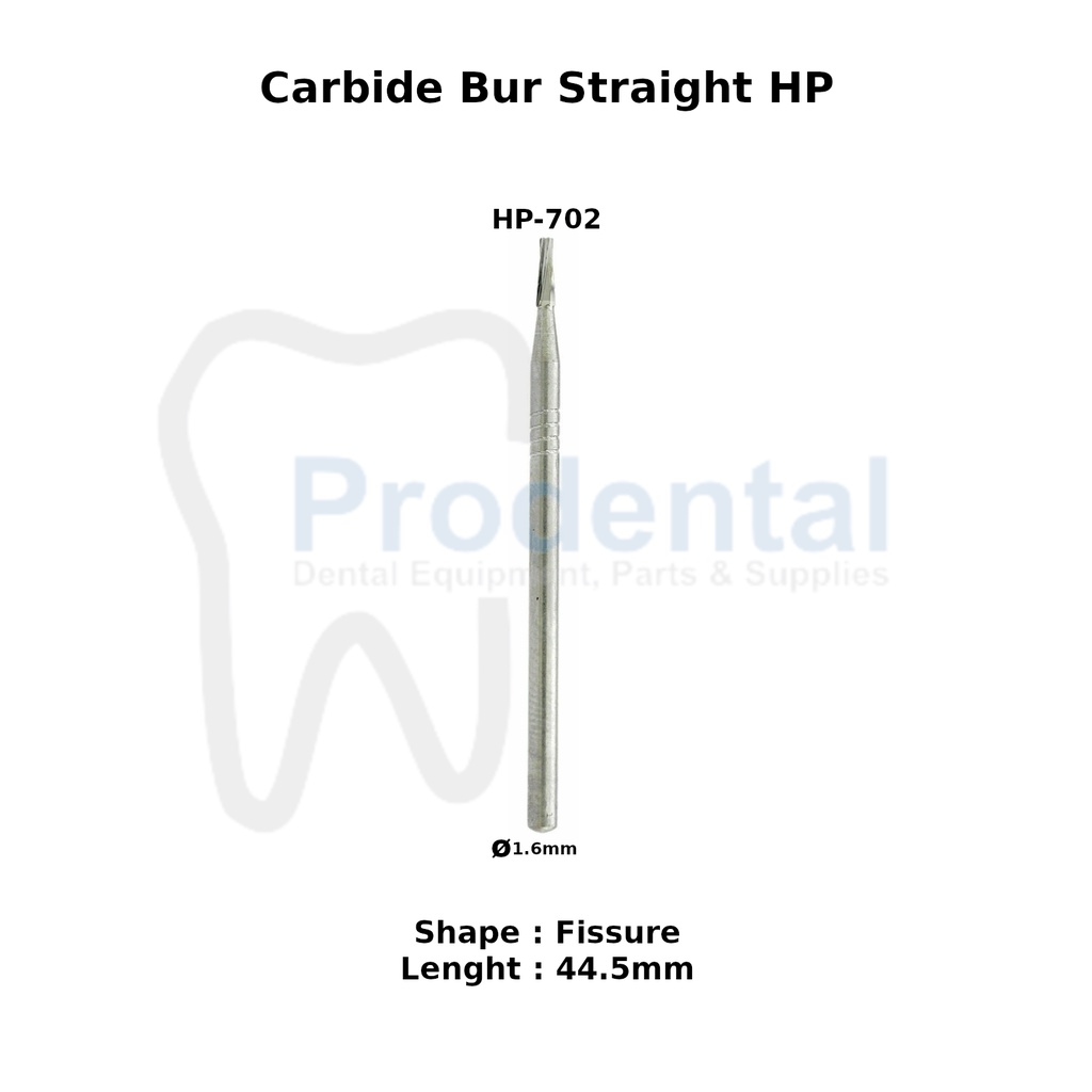 Dental Surgical HP 702 Carbide Bone Bur Tungsten Fissure Odontek Tooth 