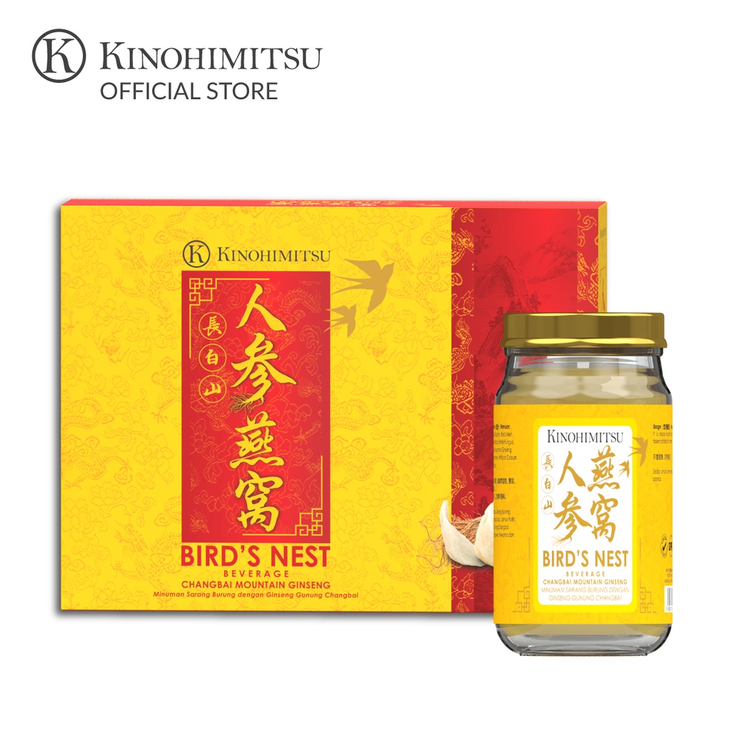 Kinohimitsu Bird's Nest Beverage with Changbai Mountain Ginseng (150g x