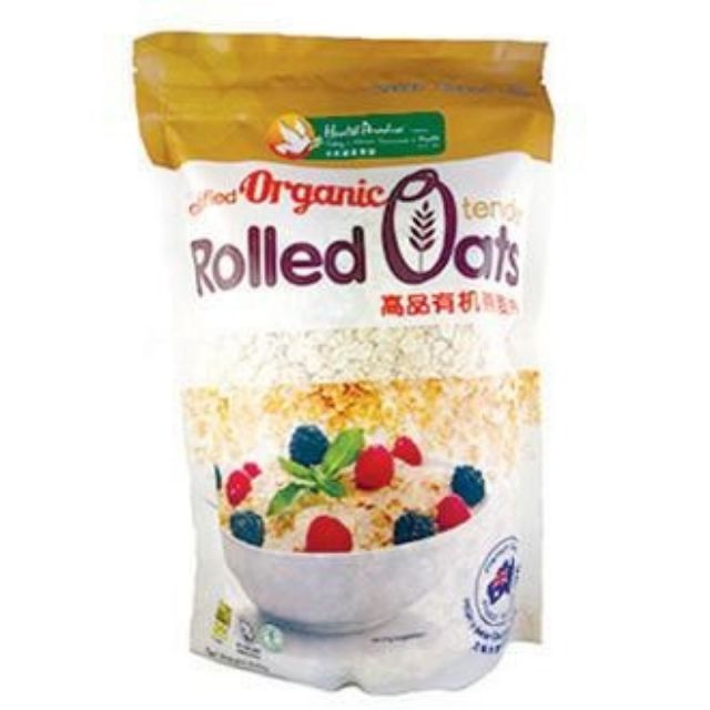 Health Paradise Organic Rolled Oats 500G EXP04/2025 Shopee Malaysia