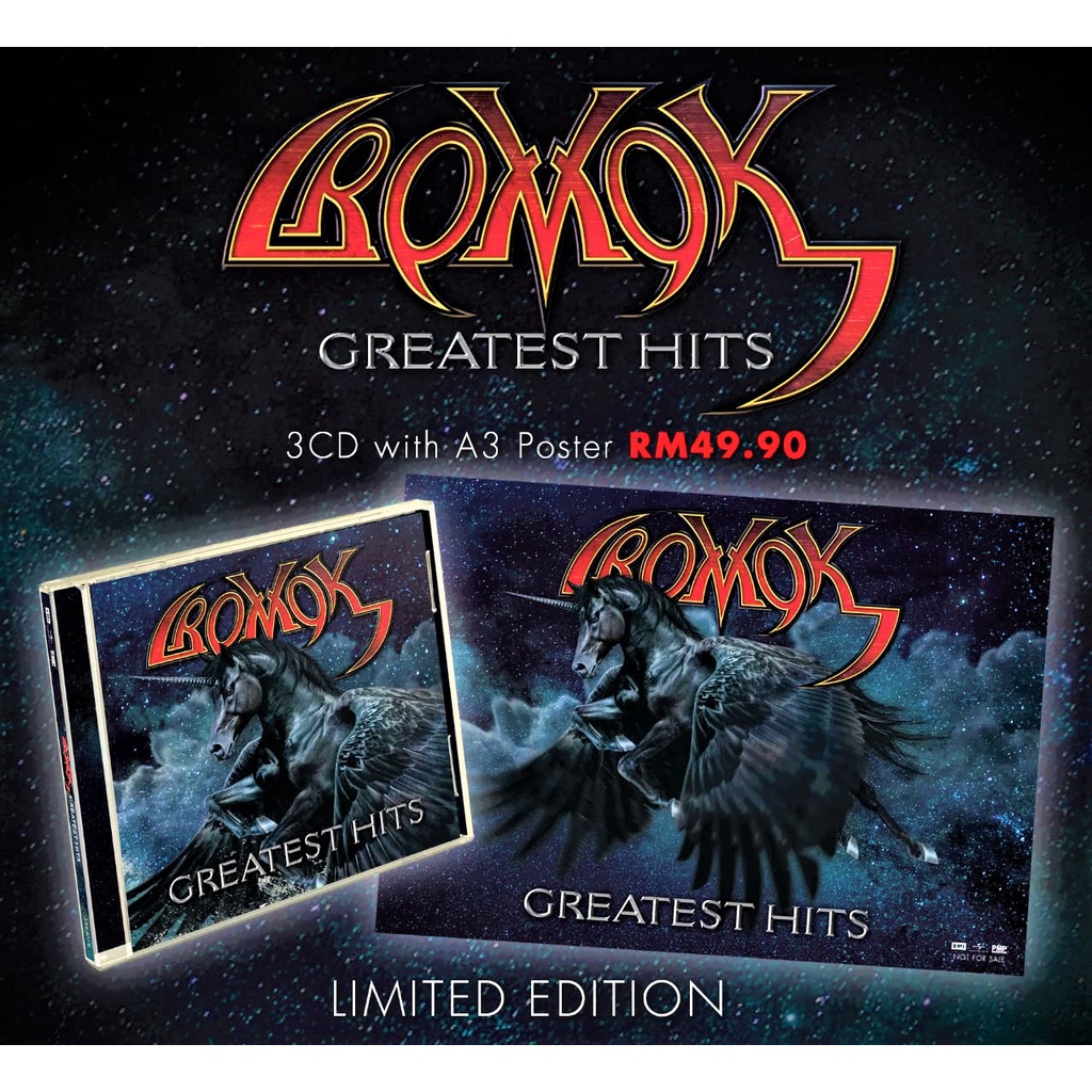 CROMOK - Greatest Hits ( 3 CD + A3 Poster )【 Ready Stock 】 | Shopee ...