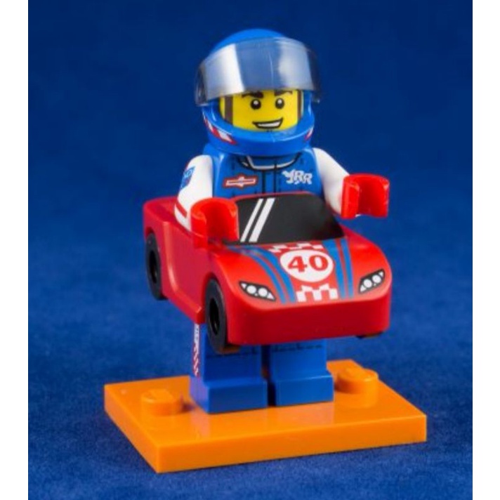 Lego 71021 Collectible Minifigure Series 18 No.13 Race Car Guy Shopee
