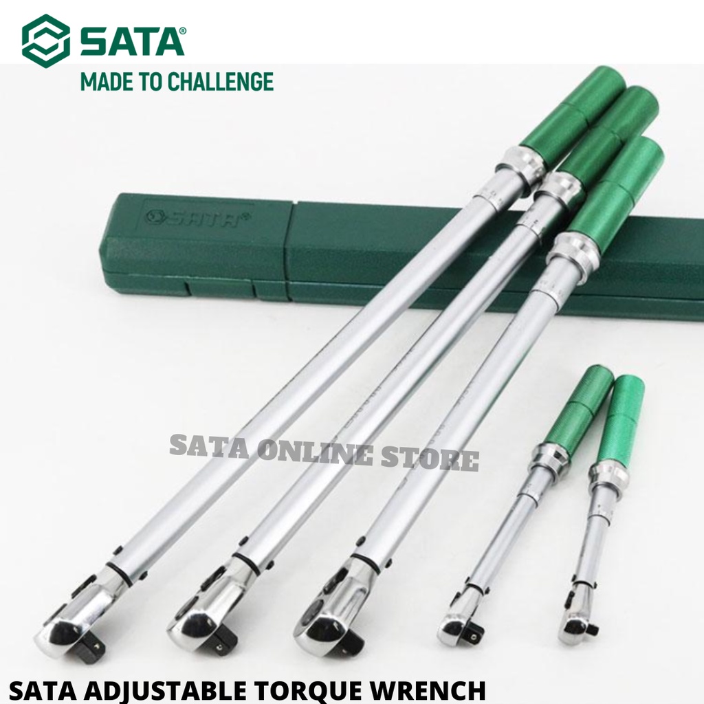 SATA ADJUSTABLE TORQUE WRENCH / 3/8'' 1/2'' 3/4'' TORQUE WRENCH / SATA