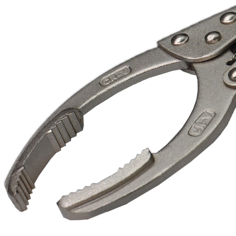 45-70mm / 50-100mm CRV Oil Filter Pliers Remover Wrench Tool Vice ...