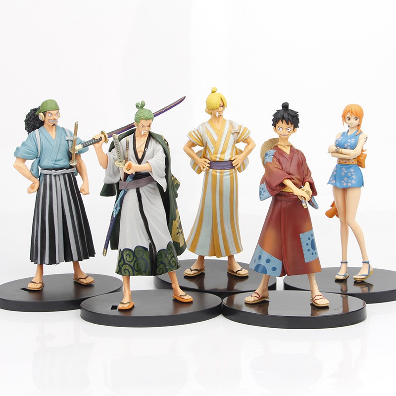 20cm/28cm Anime One Piece Luffy Tarou Zoro Juurou in Wano Country Action  Figures One Piece Figurines Model Gift Toys SA3418 - AliExpress