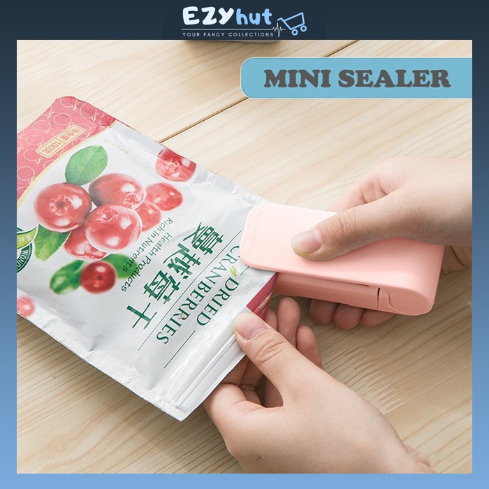 Mini Sealer Plastic Bags Food Sealer Dessert Portable Heat Sealing