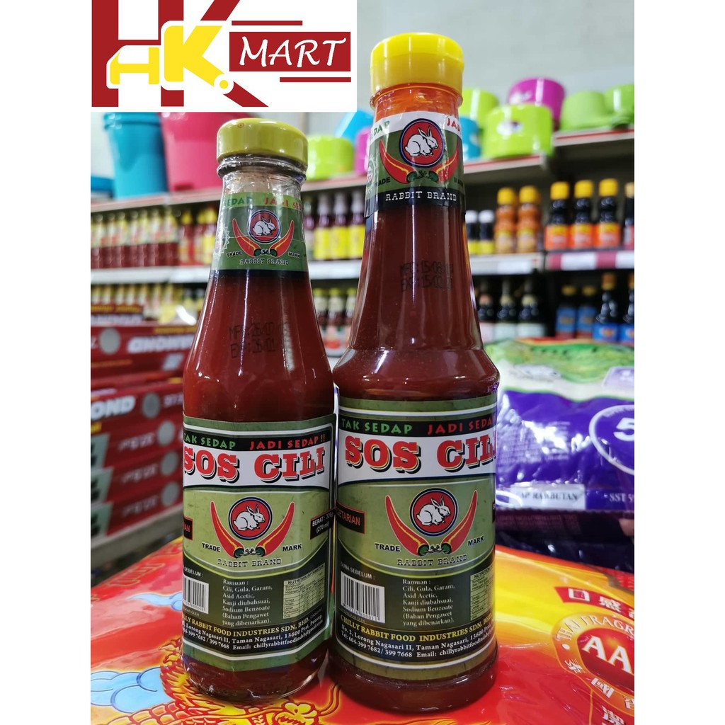 Cap Arnab Sauce Chili/ Sos cili 520g/340g | Shopee Malaysia