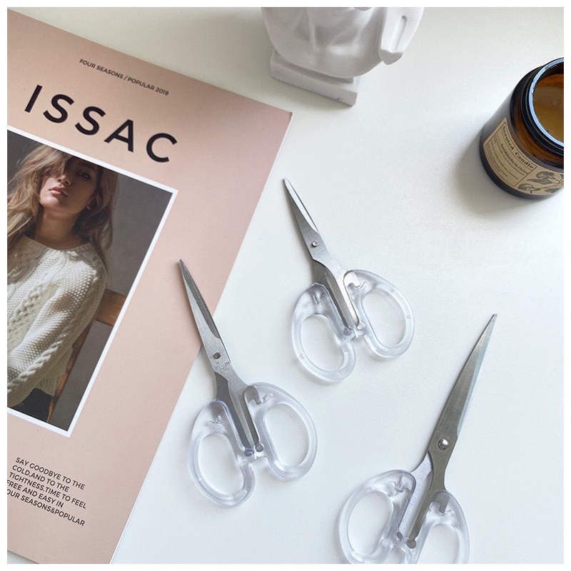 Basic aesthetics transparent scissors | Shopee Malaysia