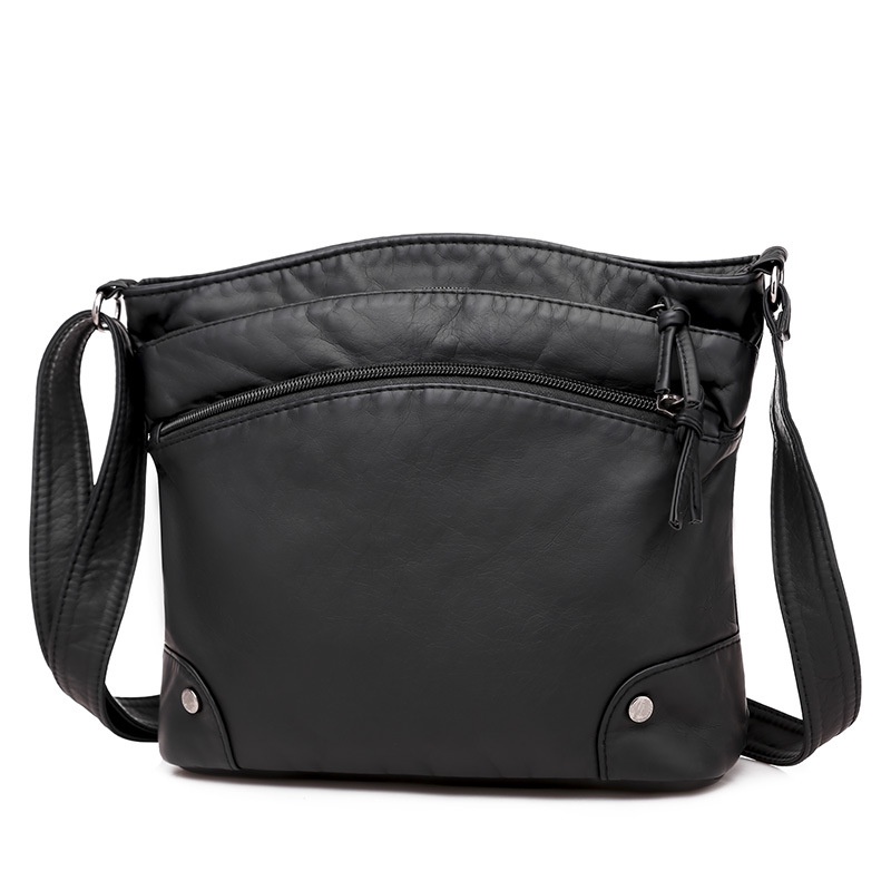 SB-020 Soft PU Leather Shoulder Bag Women Crossbody Bag Big Capacity ...