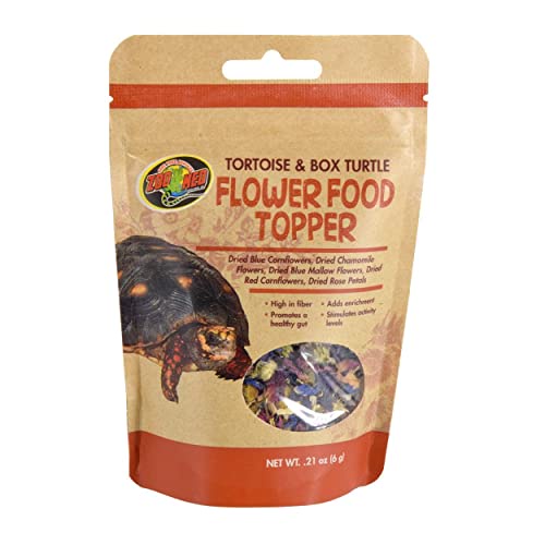 ZOO MED FLOWER FOOD TOPPER FOR TORTOISE AND TURTLE | Shopee Malaysia