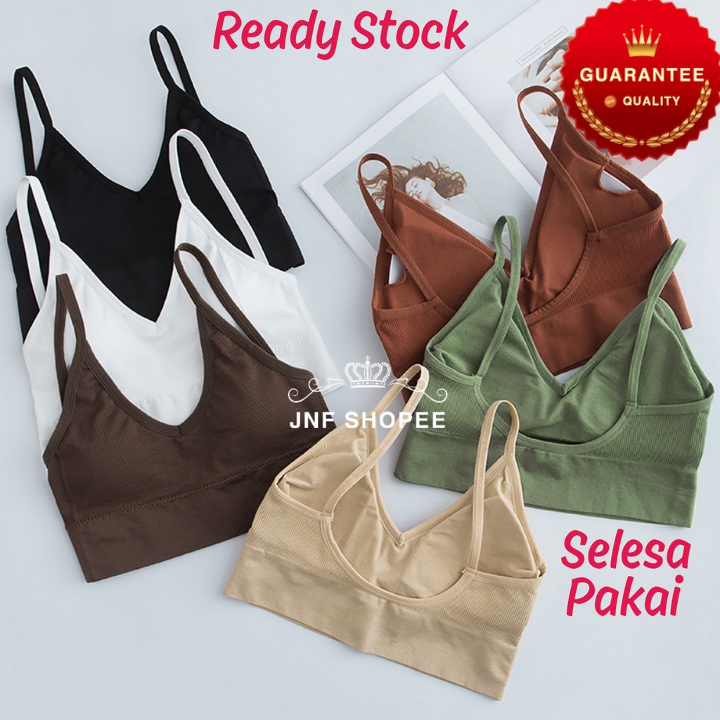 (Ready Stock)Japan Seamless Sports Bra Sexy Women Seamless Bralette U ...