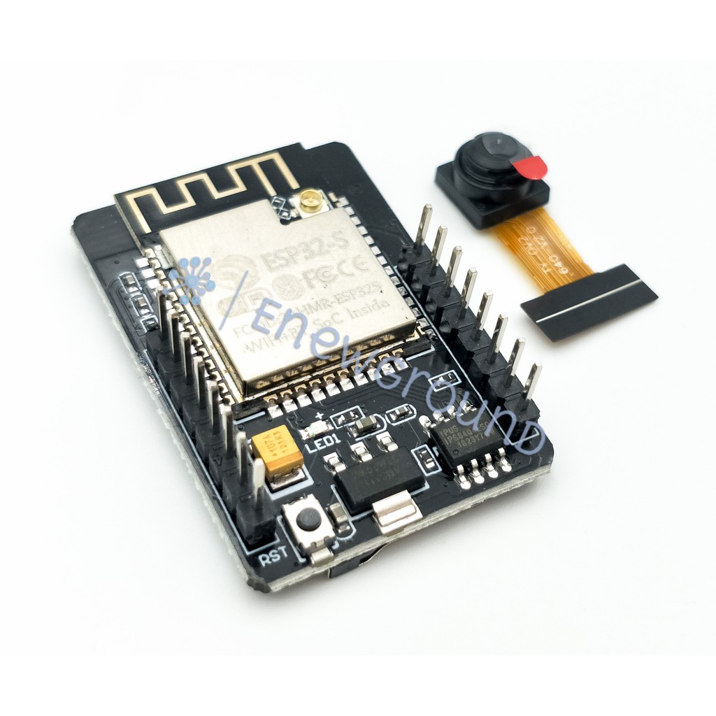 WiFi microcontroller module with cam (ESP32, OV2640) | Shopee Malaysia