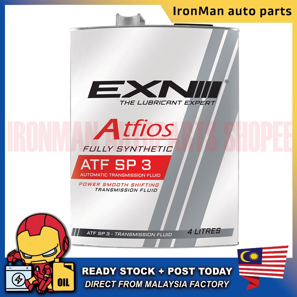 EXN III ATF SP3 ATFIOS FULLY SYNTHETIC 4 LITERS Auto Transmission Fluid ...