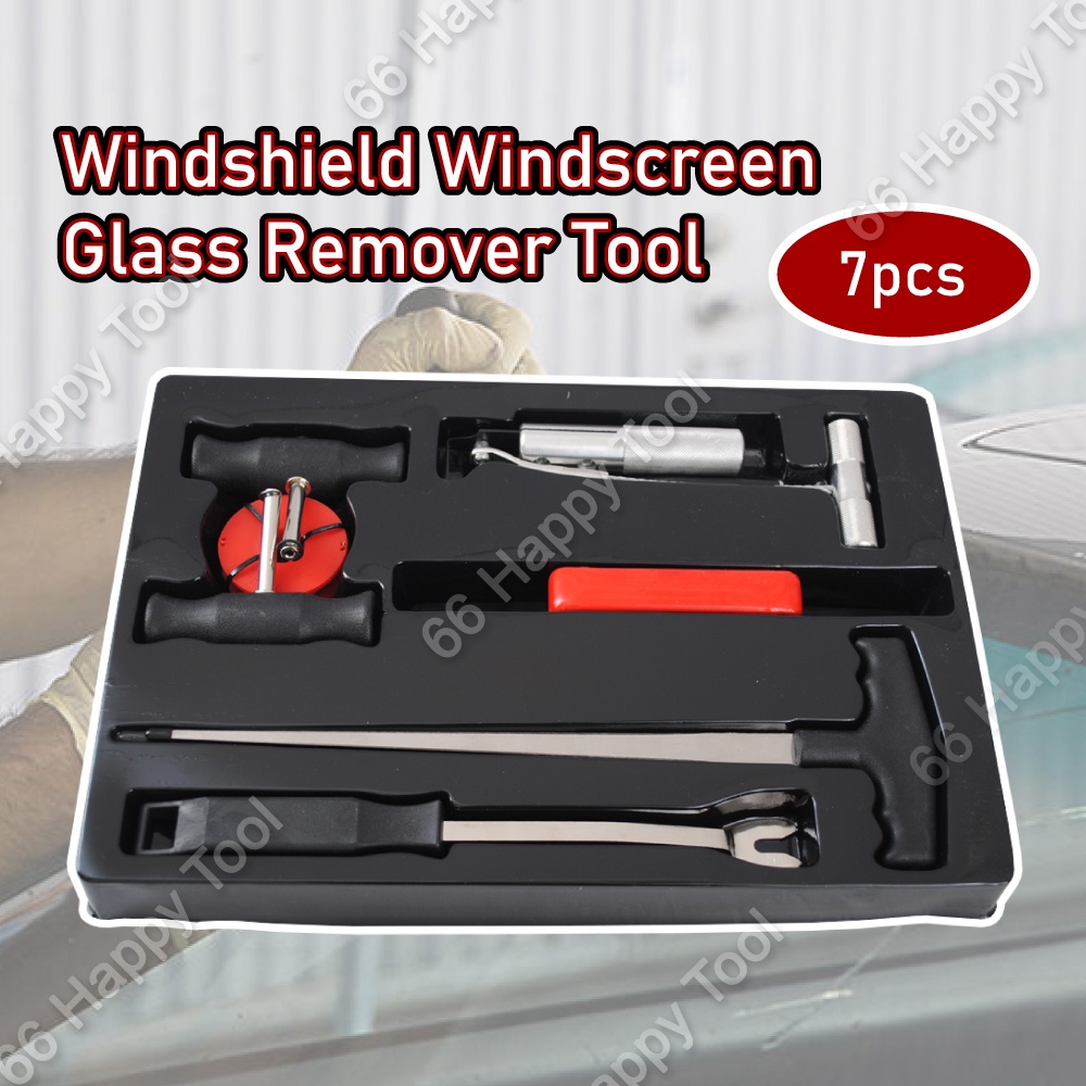 7pcs Windshield Windscreen Glass Remover Tool Set Automotive Cut Window ...
