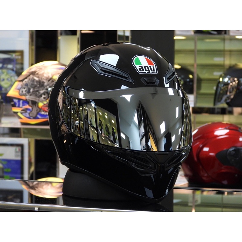 AGV K1 Gloss Black Helmet (Color visor not included) Asian Fit