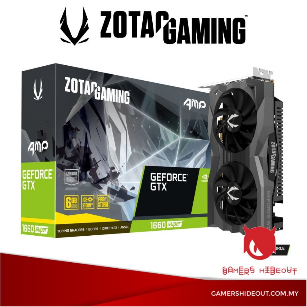 オンラインストア売り ZOTAC GAMING GeForce GTX 1660 SUPER AMP… - PC ...