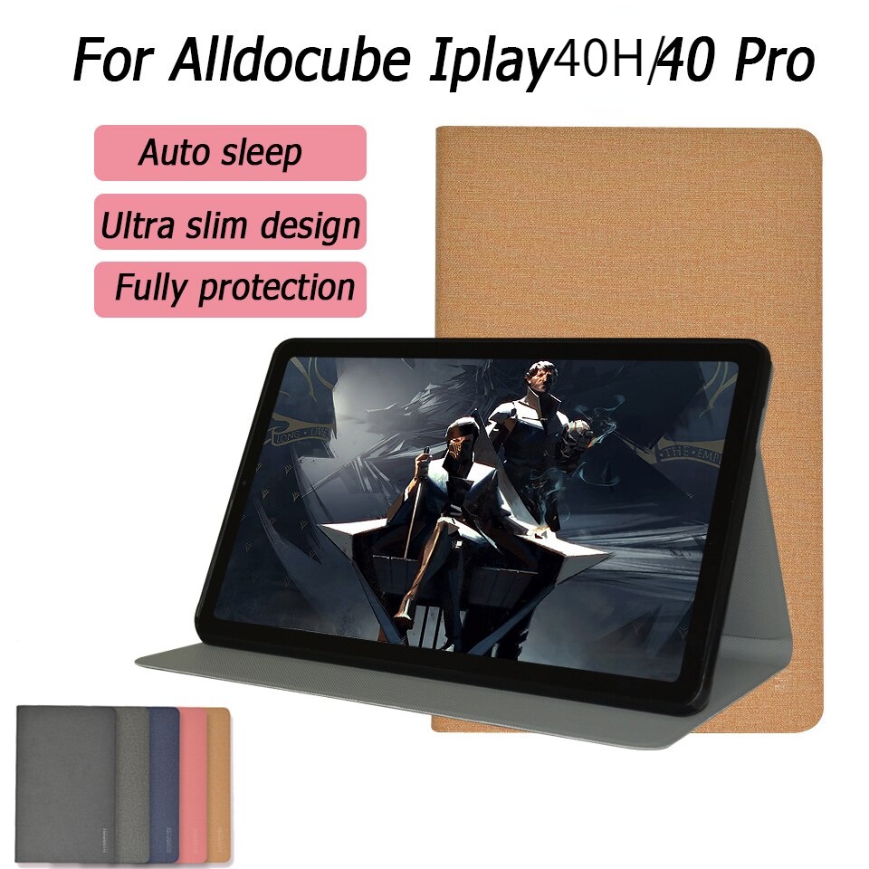 Auto Sleep Smart Cover Case For ALLDOCUBE IPlay40H 10.4'' For ALLDOCUBE  IPlay 40 Pro Tablet PC Silicone Shockproof Sleeve