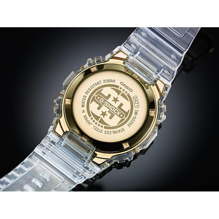 Casio G Shock 35th Anniversary GLACIER GOLD DW 5035E 7JR Limited Edition JAPAN SET Shopee Malaysia