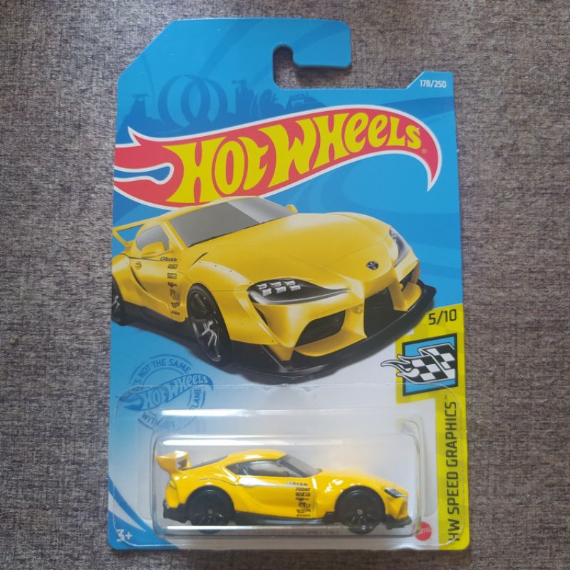 Hot Wheels 20 Toyota Gr Supra Hw Speed Graphics Shopee Malaysia