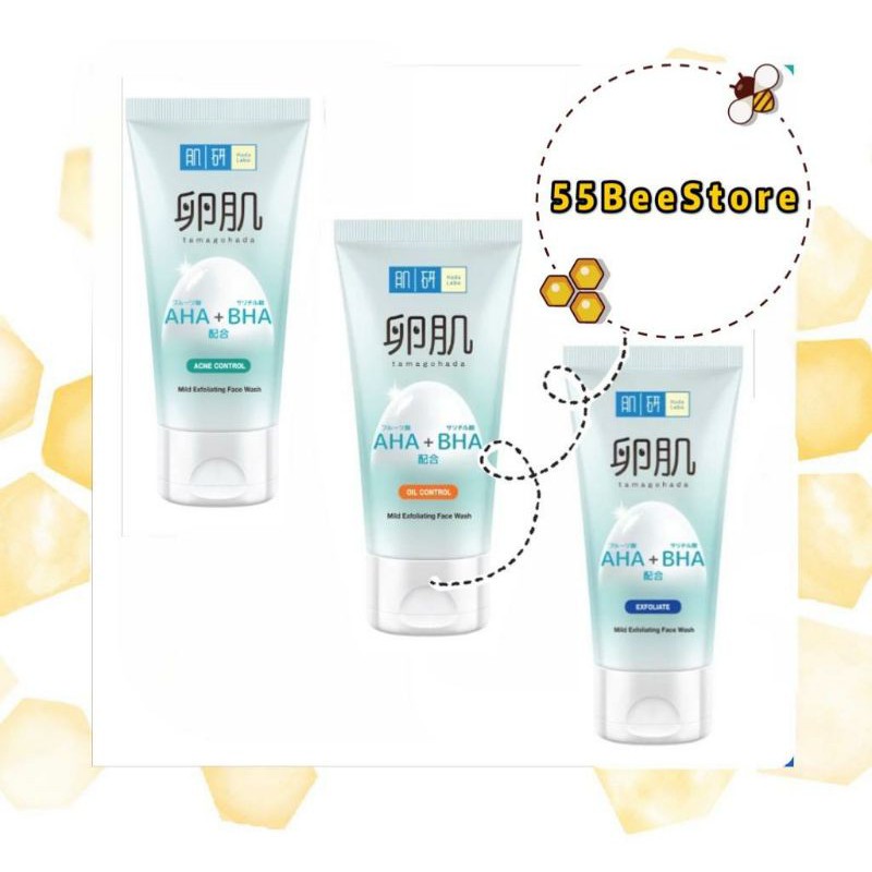 HADA LABO AHA BHA Face Wash Exfoliate/Acne Control/Oil Control
