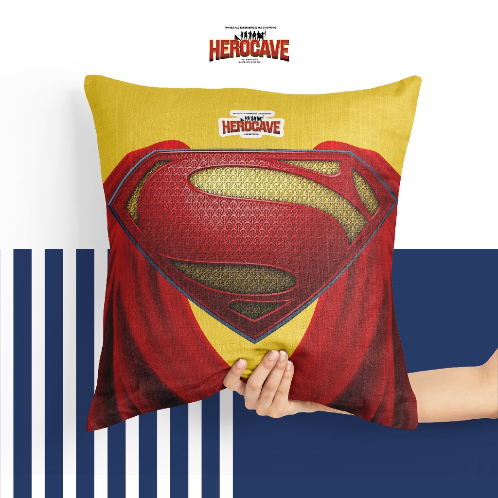 Superman SATIN Pillows - 25x25 - PREMIUM FULL COLOR - 2 Side Picture ...