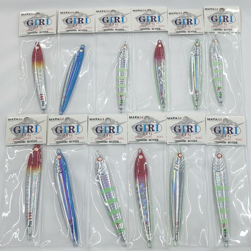 MATAGI GIRI JIG 60G 80G FAST JIG | Shopee Malaysia