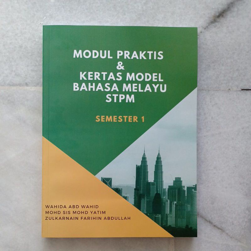 MODUL PRAKTIS & KERTAS MODEL BAHASA MELAYU STPM SEMESTER 1 | Shopee ...