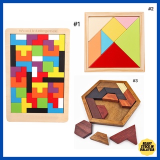 Sy 2 in 1 Early Education Block Brain Teaser Jigsaw Tangram 3D Puzzle Games  Toys Kids Drawing Toy Tetri Building Blocks for Gift - China Toy and  Educational Toy price