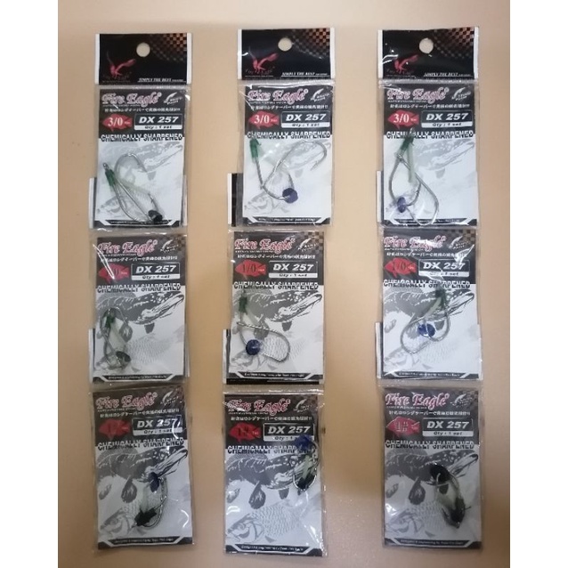 Mata Casting Fire Eagle Umpan Hidup 9 Set (C1) | Shopee Malaysia