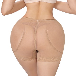 LANFEI Women Middle Waist Lace Panty Butt Lifter Control Panties