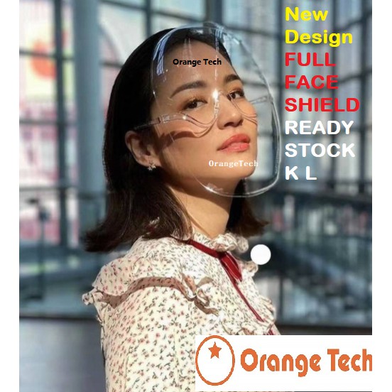 NEW ARRIVAL FULL FACE SHIELD, FULLY Covered Face, Spectacle Face Shield ...