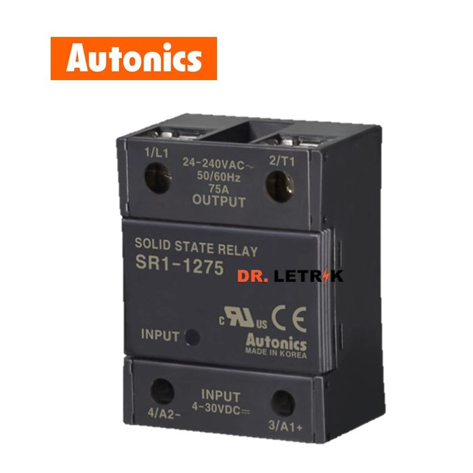 AUTONICS RELAY SOLID STATE SSR SR1-1275 SINGLE PHASE | Shopee Malaysia