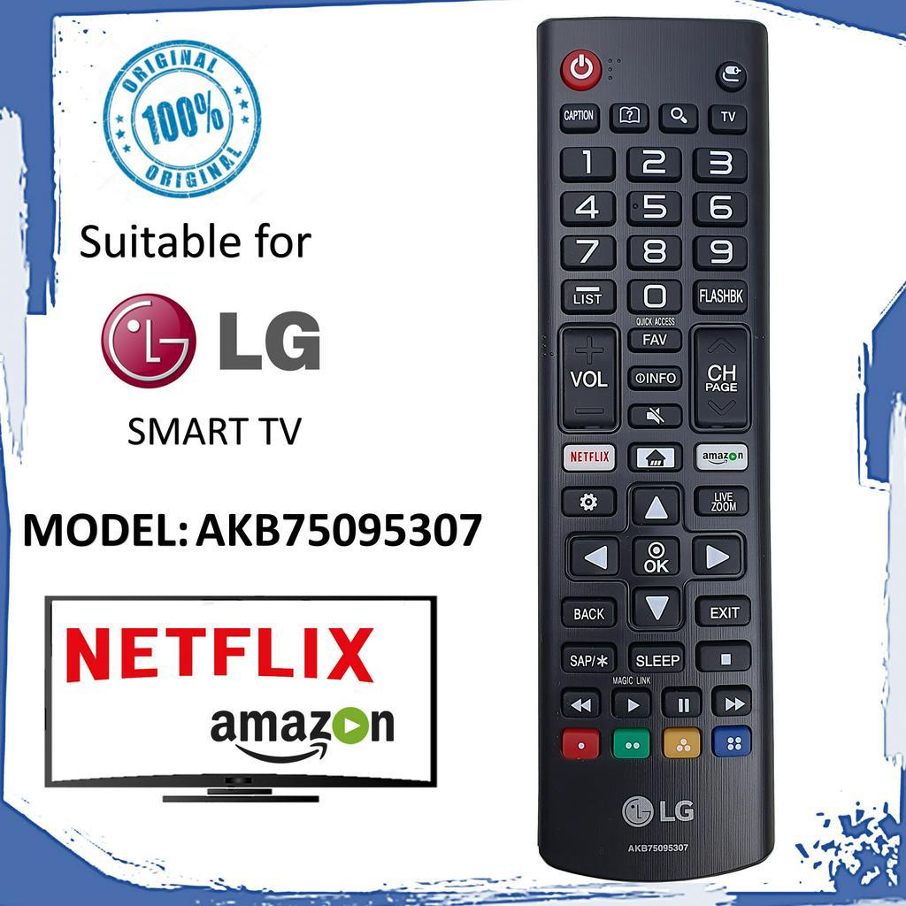 ORIGINAL LG TV Remote Control MODEL: AKB75095307 | Shopee Malaysia