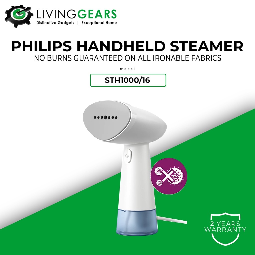 Philips Handheld Steamer 1000 Series Light Weight Garment Steamer