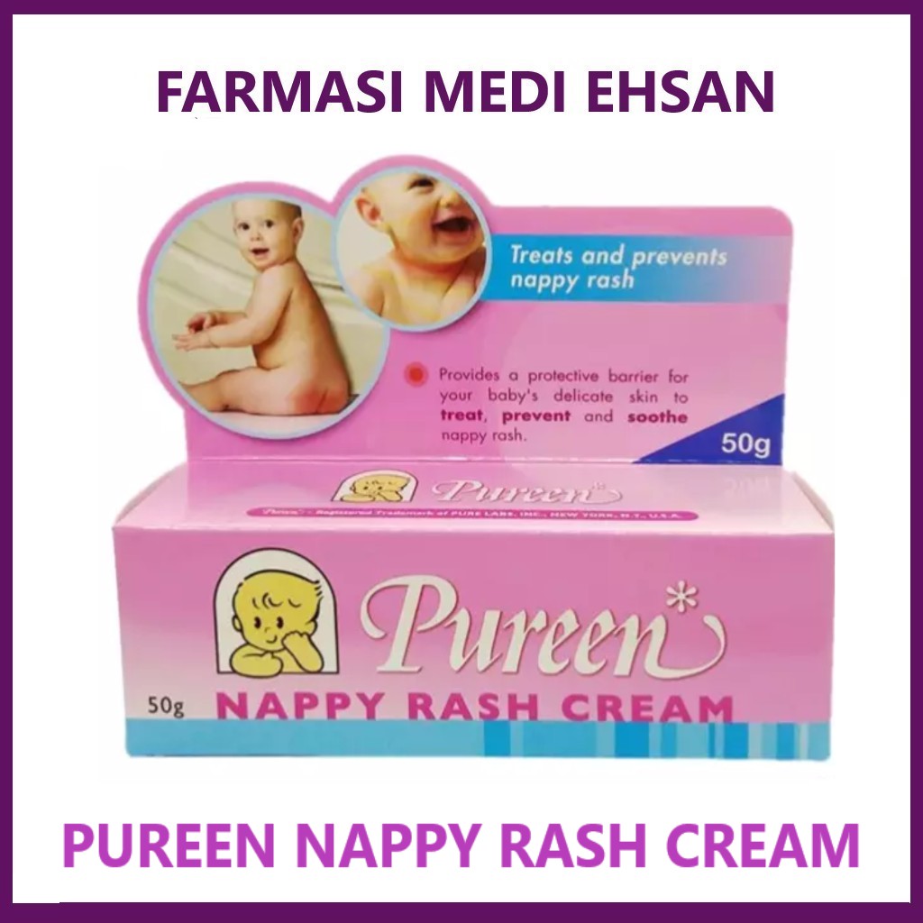 Pureen Nappy Rash Cream (50g & 100g) | Shopee Malaysia