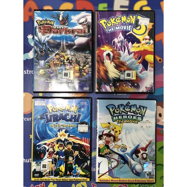 Original Pokemon Movie DVDs (preloved) | Shopee Malaysia