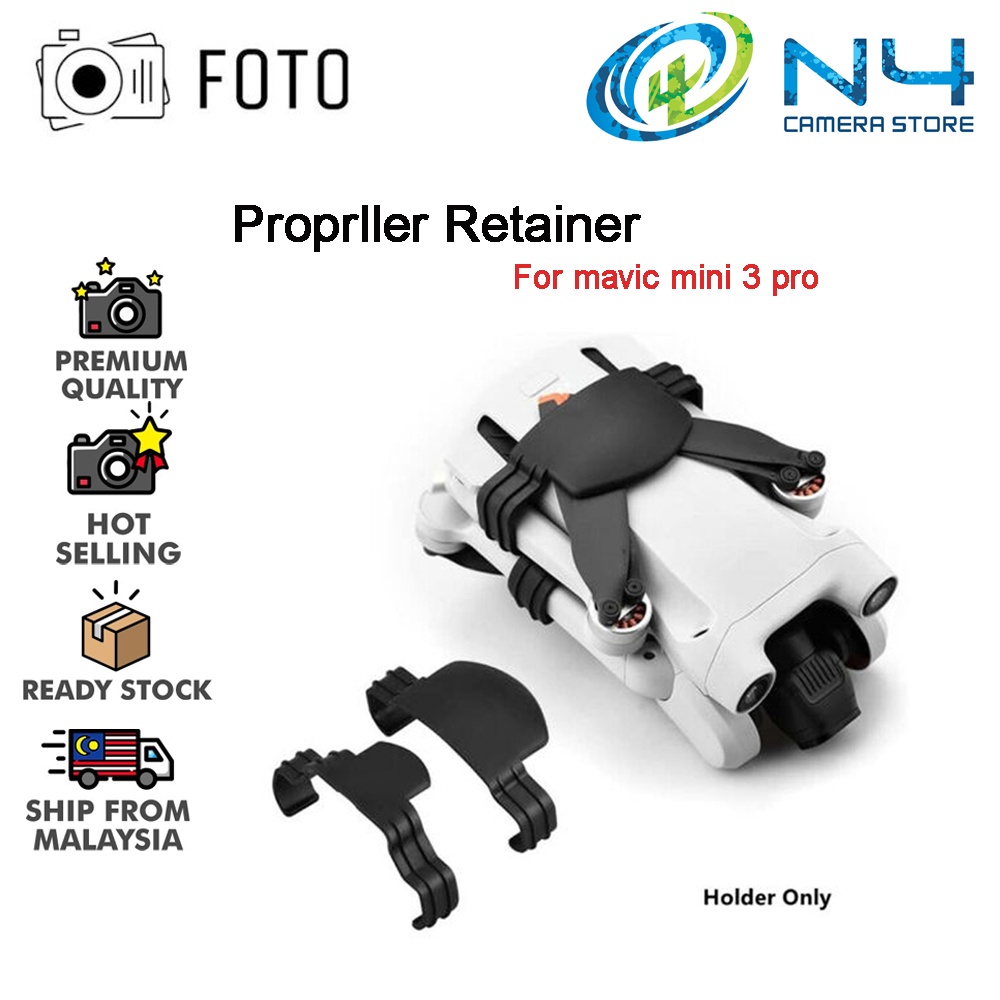 DJI Mini 3 Pro Propeller Holder Wings Fixed Stabilizers Protective Prop ...