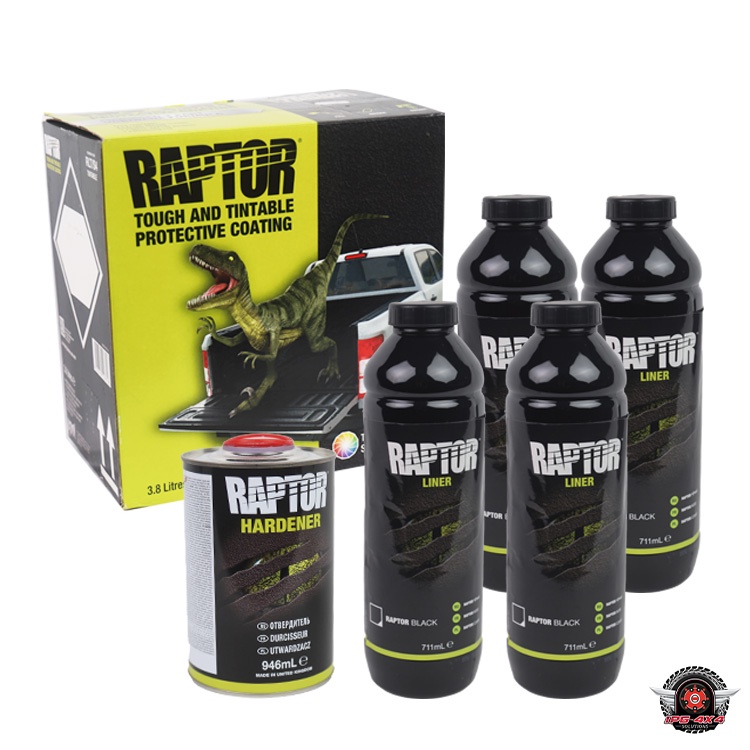 Upol Raptor Truck Bed Liner Paint Black 4 Litre | Shopee Malaysia