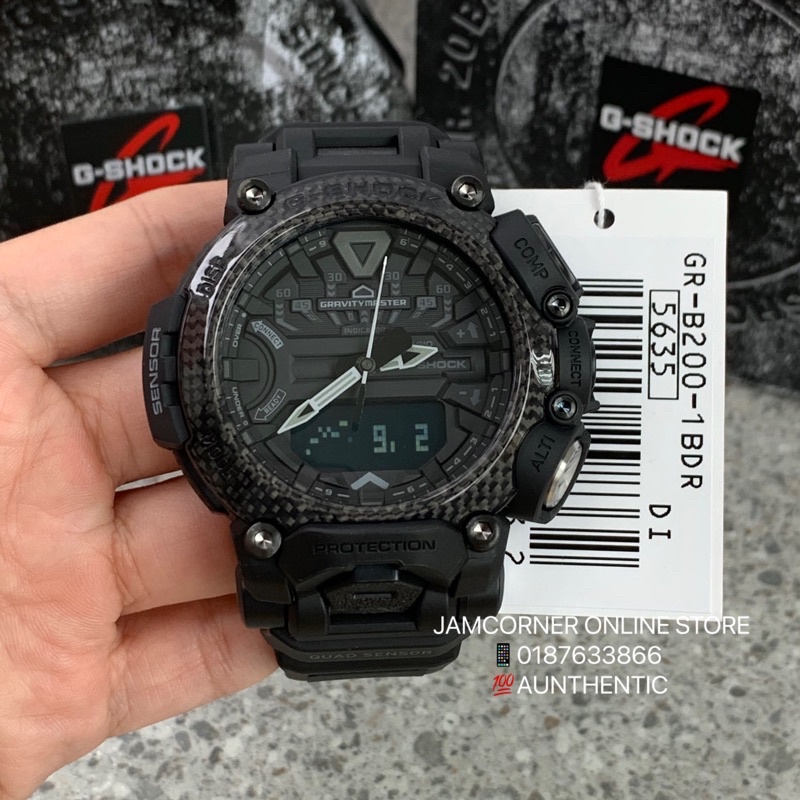 READY STOCK 100 ORIGINAL CASIO G SHOCK GRAVITY MAASTER GR B200