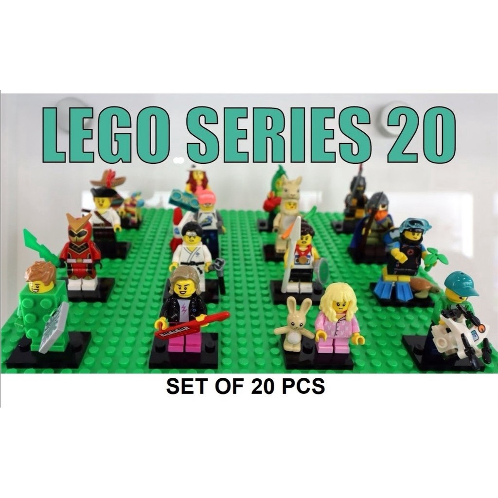 DrPAB Lego 71027 Minifigures Series 20 Complete Set 20 Pcs Shopee Malaysia