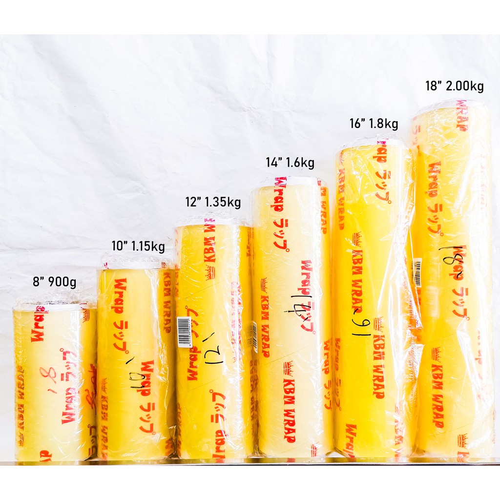 PVC Cling Film (300m) Transparent Food Wrapper Catering Film Food