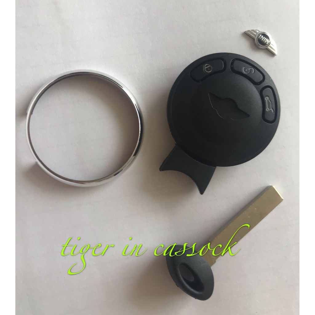 BMW mini cooper 3 button smart key casing to replace BMW Mini Cooper ...