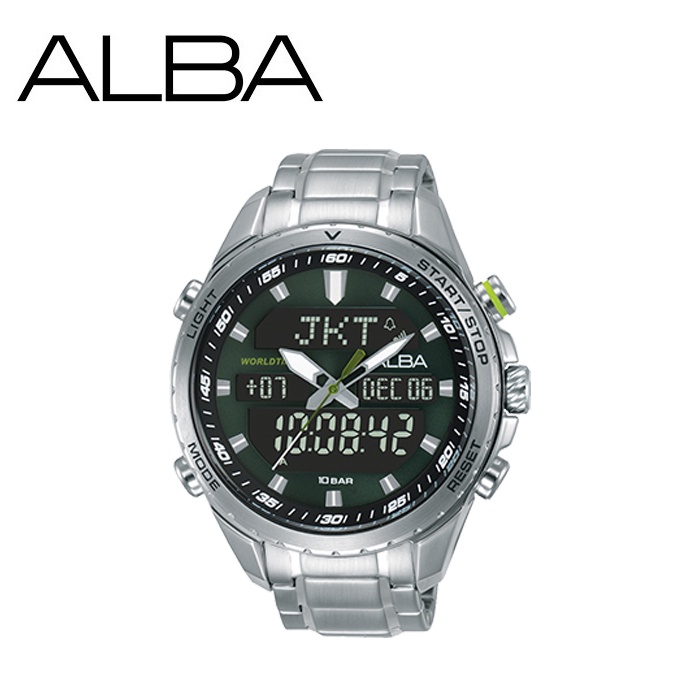 Alba analog 2024 digital watch