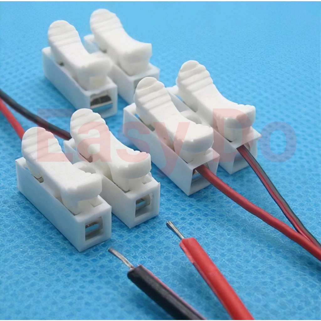 Fast Connector CH2 Reusable Terminal Block Safe Spring Quick Connector ...