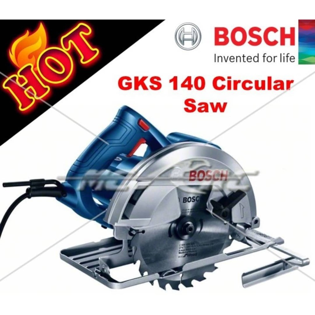 1400 W BOSCH Circular Saw GKS 140 Shopee Malaysia