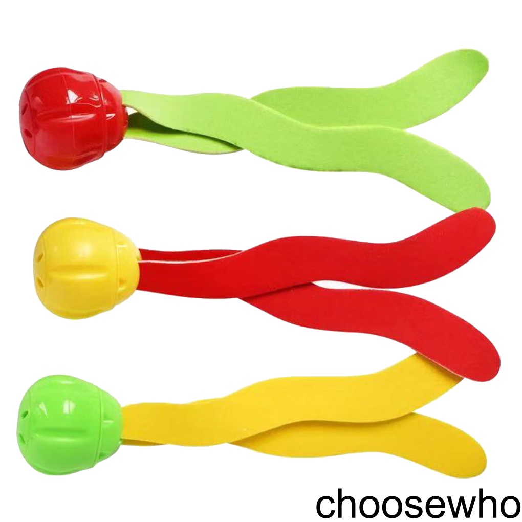 [CHOO] 3pcs Colorful Diving Sea Grass Multicolor Swimming Seaweed Toy